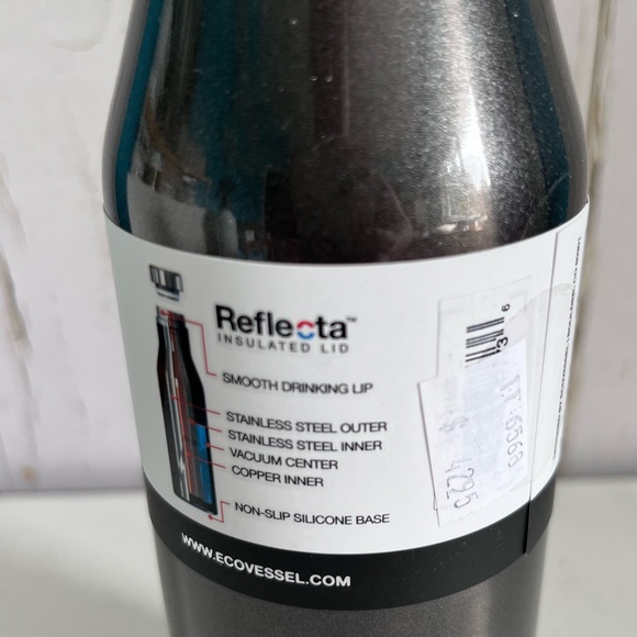 Ecco Vessel Water Bottle - Aspen - Blue Shimmer - Picture 2 of 2